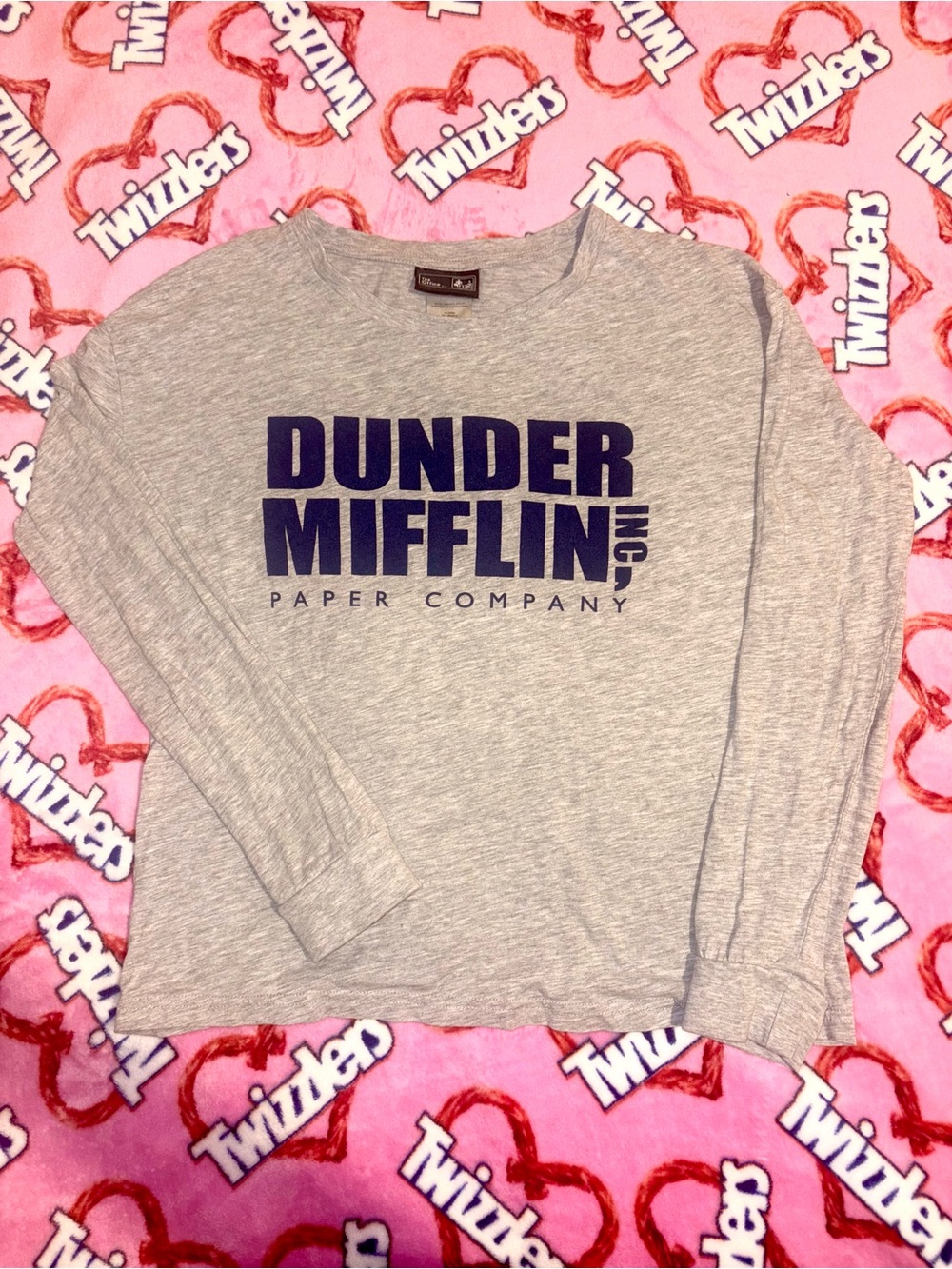 Dunder Mifflin Paper Company Long Sleeve Tee 📄✨